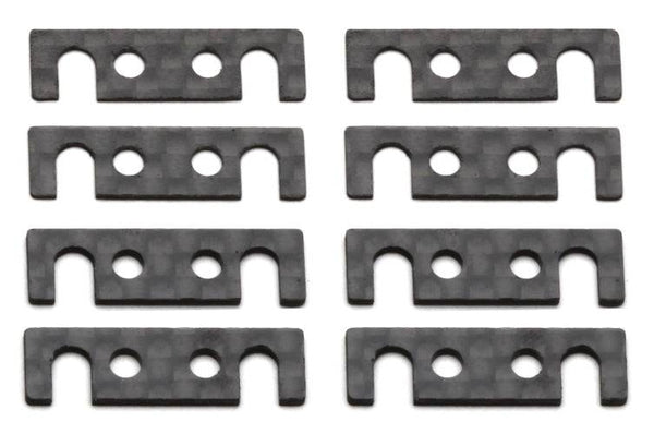Associated 31630 Carbon Fiber Arm Mount Shims Inner TC6 (8)