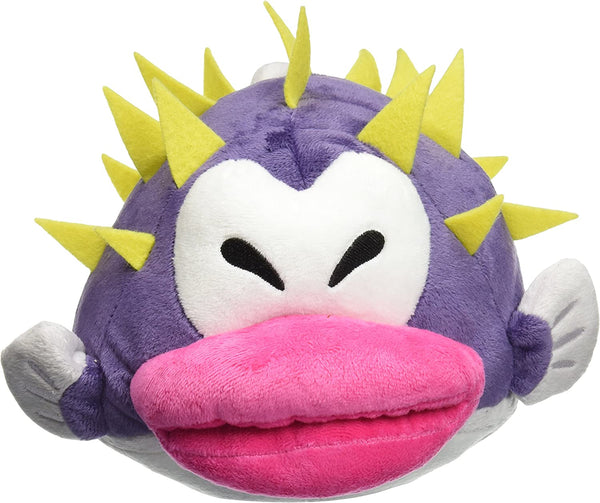 Little Shop of Magic Super Mario Brothers: Porcupuffer Plush (7") — Toys and Collectible