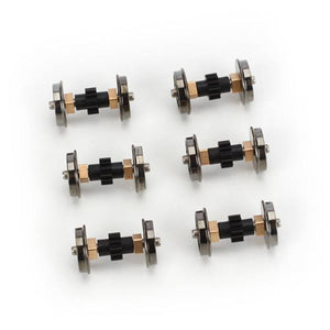 Athearn ATH40028 HO RTR Locomotive Wheel Assembly, 40" (6) Nickle Silver