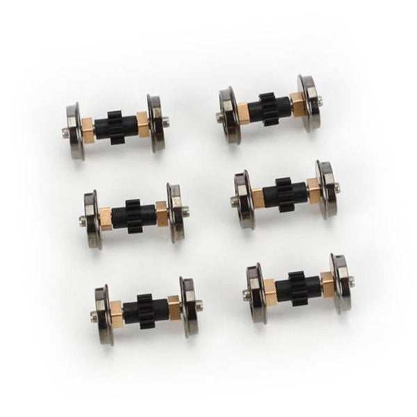 Athearn ATH40028 HO RTR Locomotive Wheel Assembly, 40" (6) Nickle Silver