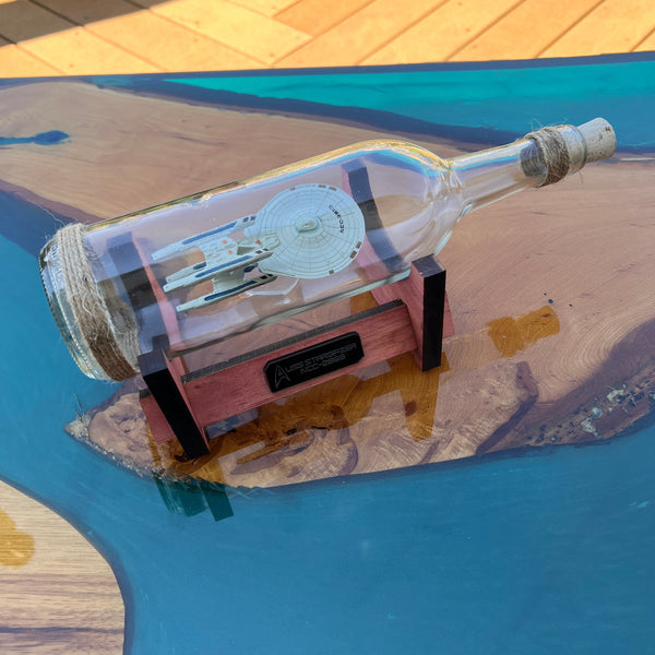 CCHobbyFun Star Trek USS Stargazer NCC-2893 in a Bottle
