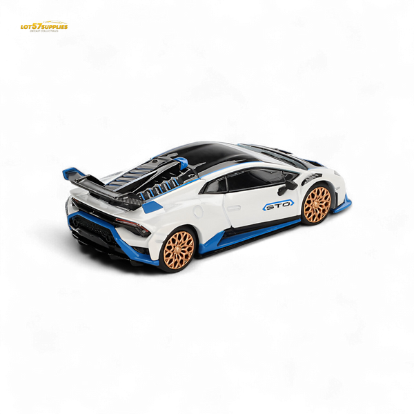 Mini-GT Lamborghini Huracán STO Bianco Asopo #788 1:64