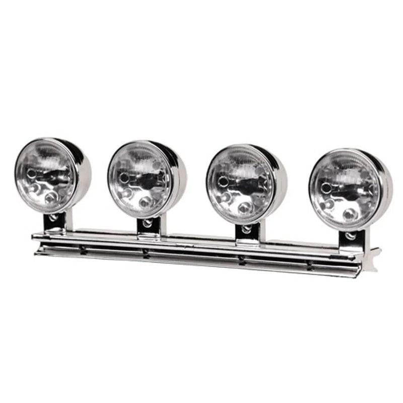 PowerHobby Traxxas TRA9263 LED Chrome Light Bar Housing & Lens Only for TRX-4