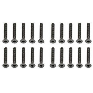 PowerHobby Associated 25204 Flat Head Hex Screw M3x16mm (20) RC8.2 ProLite Rival RC10B5 SC8 — SC8 Parts