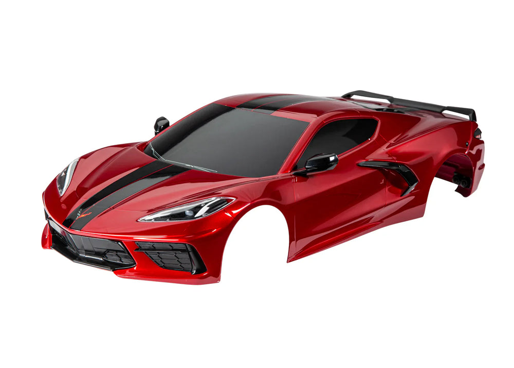 TRAXXAS 9311R BODY CORVETTE 2020 RED - Echo Six Hobbies