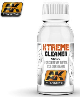 Black Forest® Hobby Supply Co AK Interactive 470 Xtreme Metal: Cleaner 100ml Bottle — Glues, Paints, Tools > AK Interactive
