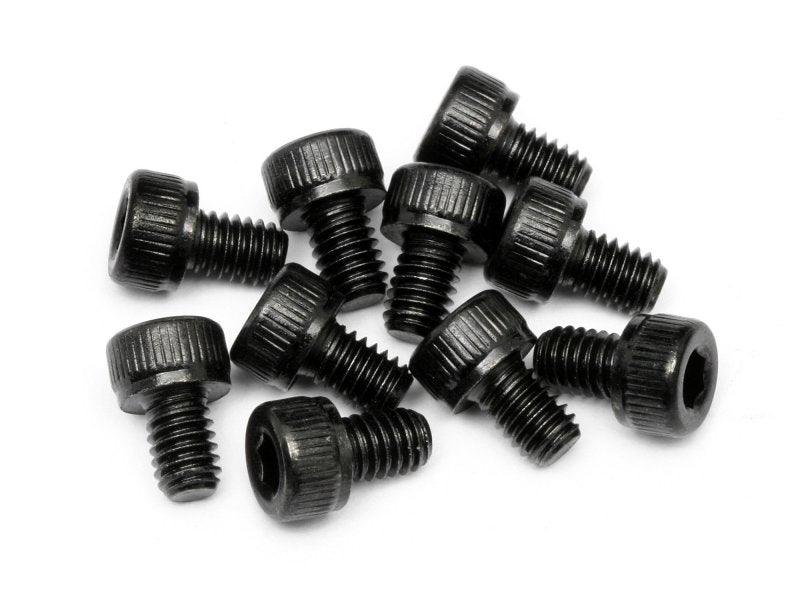 HPI Racing 94502 Cap Head Screw M4x6mm (10pieces) 3.0mm Hex Socket Baja