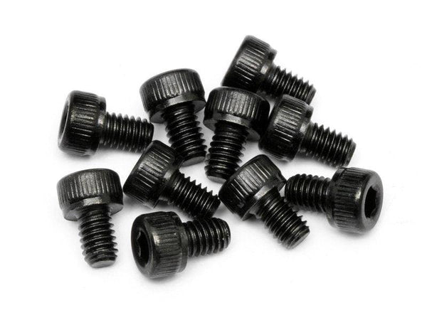 HPI Racing 94502 Cap Head Screw M4x6mm (10pieces) 3.0mm Hex Socket Baja