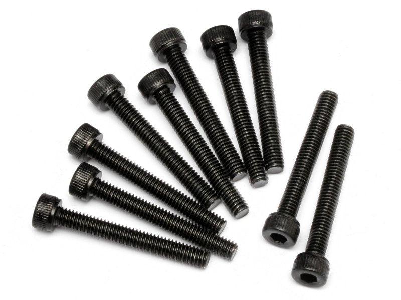 HPI Racing 94512 Cap Head Screw M4x30mm (10) 3.0mm Hex Socket Baja Savage Super