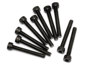HPI Racing 94512 Cap Head Screw M4x30mm (10) 3.0mm Hex Socket Baja Savage Super