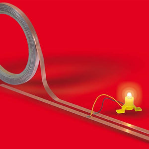 Black Forest® Hobby Supply Co Busch 1799 HO Scale Flat Copper Cable -- 33' 10m Roll — HO Scale Power & Digital > Busch