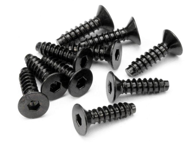 HPI Racing 94631 TP Flat Head Screw M4x15mm (2.5mm Hex Socket/10pcs) Baja