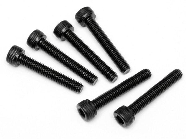HPI Racing 94710 Cap Head Screw M5x30mm (6 pieces) 4.0mm Hex Socket Baja