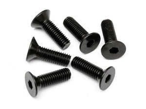 HPI Racing 94730 Flat Head Screw M5x16mm (3.00mm Hex Socket/6pcs) Baja