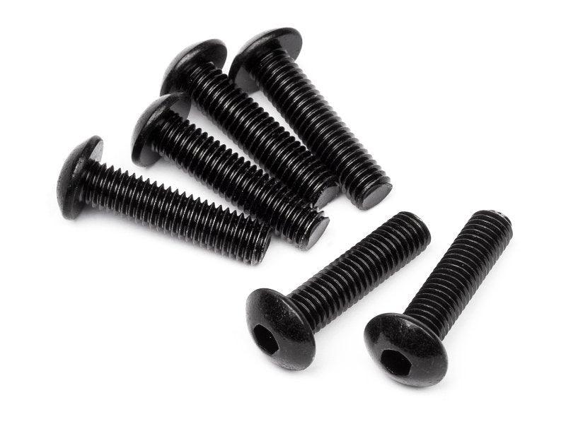 HPI Racing 94757 Button Head Screw M5x20mm 3.0mm Hex Socket (6 pieces) Baja