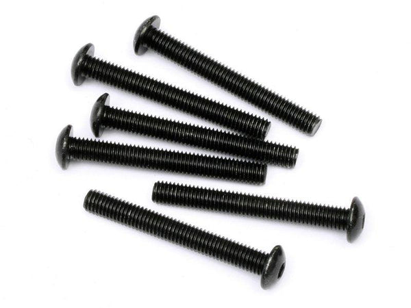 HPI Racing 94762 Button Head Screw M5x40mm 3.0mm Hex Socket (6 pieces) Baja