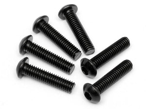 HPI Racing 94909 Button Head Screw M6x25mm 4.0mm Hex Socket (6 pieces) Baja
