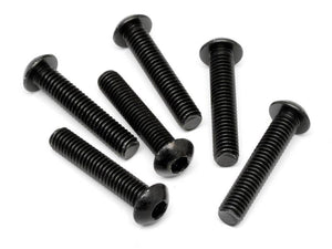 HPI Racing 94910 Button Head Screw M6x30mm 4.0mm Hex Socket (6 pieces) Baja