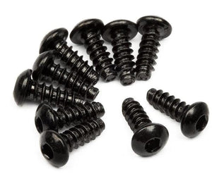 HPI Racing 94353 TP Button Head Screw M3x8mm Hex Socket (10) Cup Racer