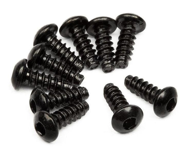HPI Racing 94353 TP Button Head Screw M3x8mm Hex Socket (10) Cup Racer