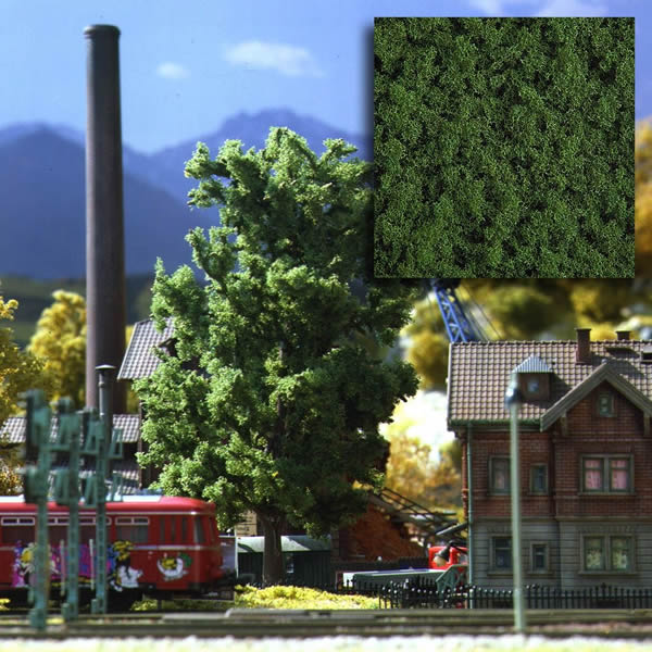 Black Forest® Hobby Supply Co Busch 7317 A Scale Foam Scatter Material - Coarse -- Light Green — All Scale Scenery > Busch