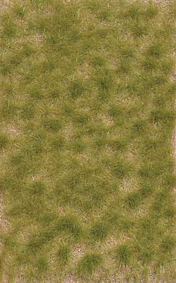 Black Forest® Hobby Supply Co Busch 3533 A Scale Grass Tuft Sheet -- 2-Color Late Summer Tufts 3/16" — All Scale Scenery >