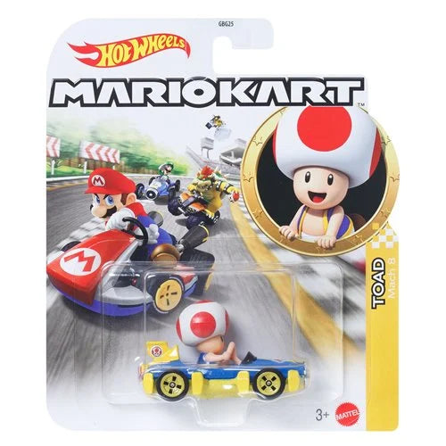 Mario Kart Hot Wheels 2025 Mix 6 - Echo Six Hobbies