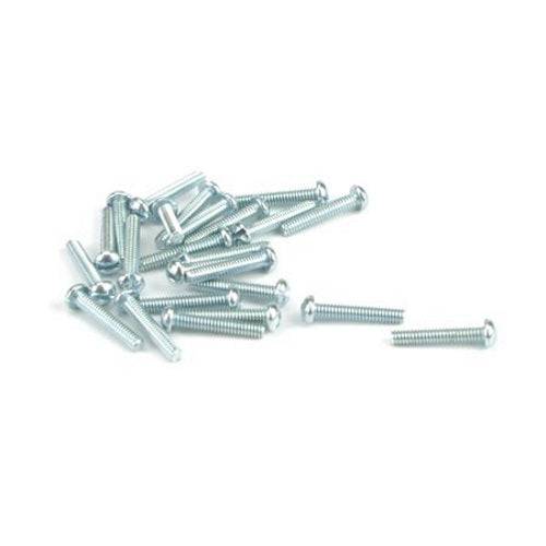 Athearn ATH99005 HO Scale 2-56 x 7/16" Round Head Screw Set (24)