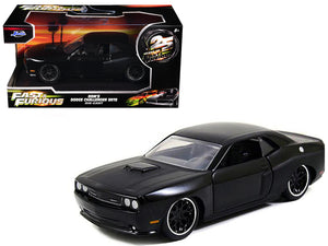 Dom's Dodge Challenger SRT8 Black "Fast & Furious" Movie 1/32 Diecast Model Car by Jada — physical