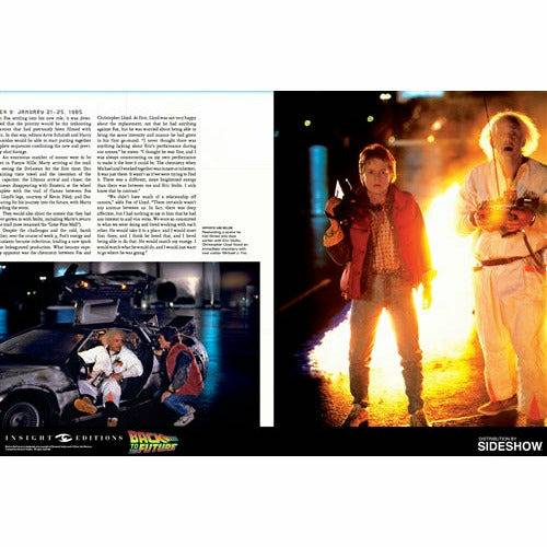 Back to the Future™ 'Back to the Future: The Ultimate Visual History' (Collector's Edition with Movie Poster Sculpt) — by