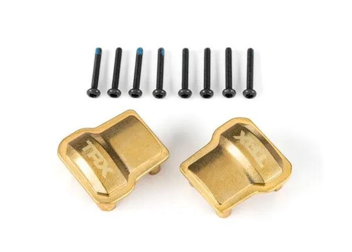 PowerHobby Traxxas TRA9787 Axle Cover Brass 8 Grams Each (2)/ 1.6x12mm CS with Threadlock
