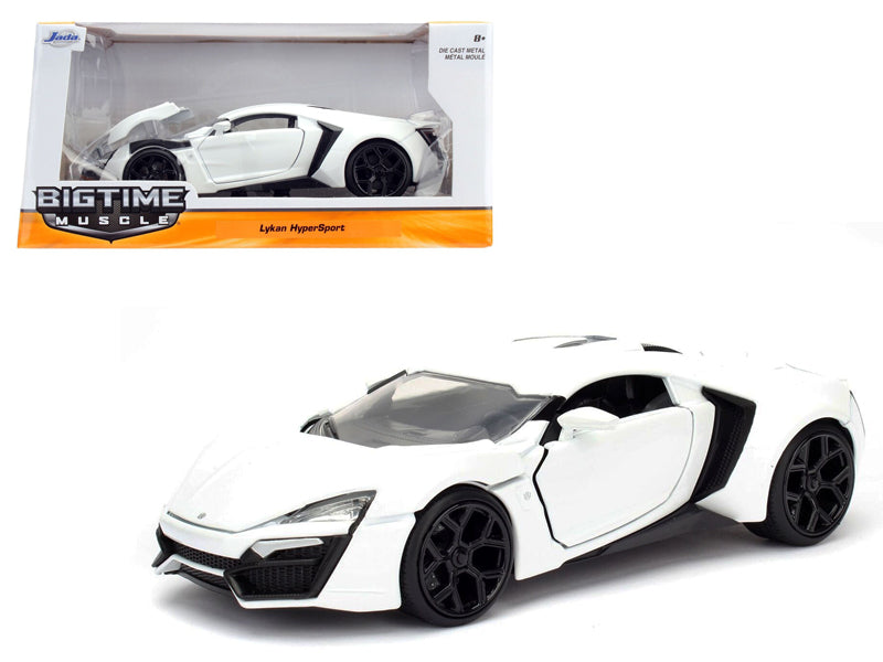 Lykan Hypersport White 1/24 Diecast Model Car by Jada — physical