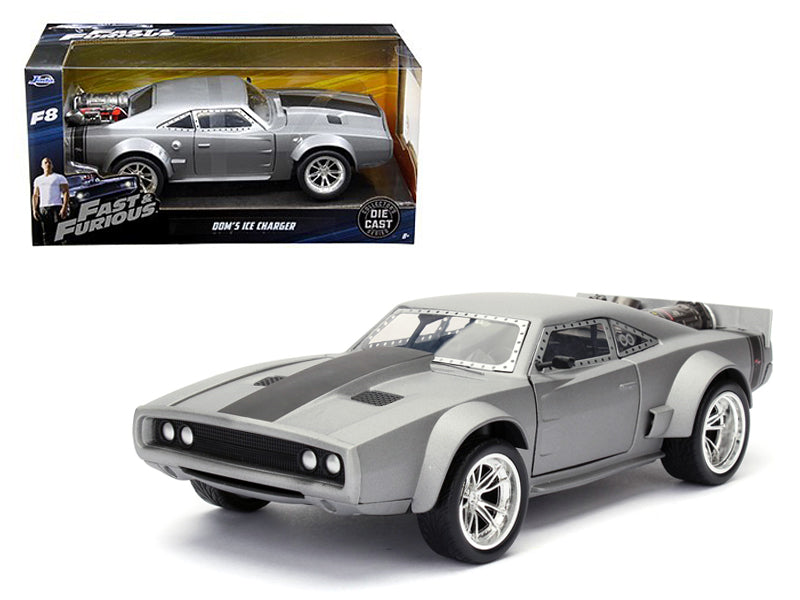 Dom's Ice Charger "Fast & Furious" F8 Movie 1/24 Diecast Model Car by Jada — physical