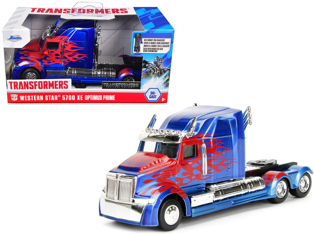 Western Star 5700 XE Phantom Truck Tractor Optimus Prime "Transformers: The Last Knight" (2017) Movie "Hollywood Rides"
