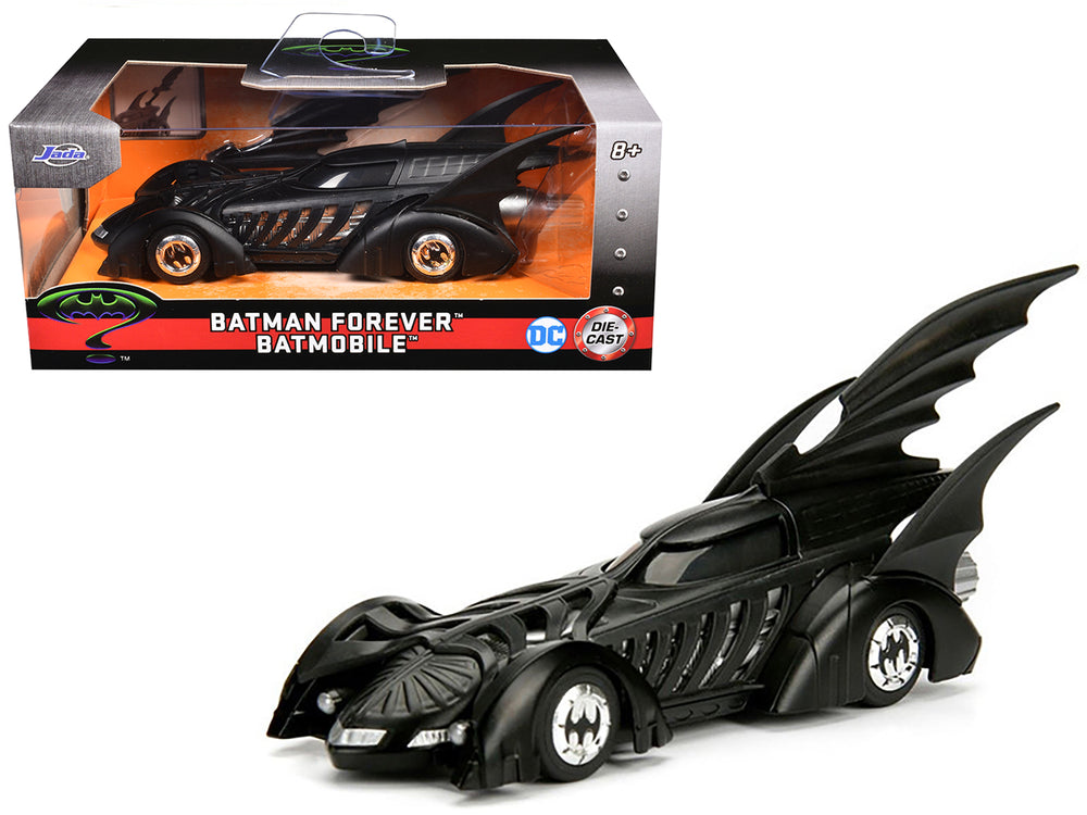 Batmobile Black "Batman Forever" (1995) Movie "Hollywood Rides" Series 1/32 Diecast Model Car by Jada — physical