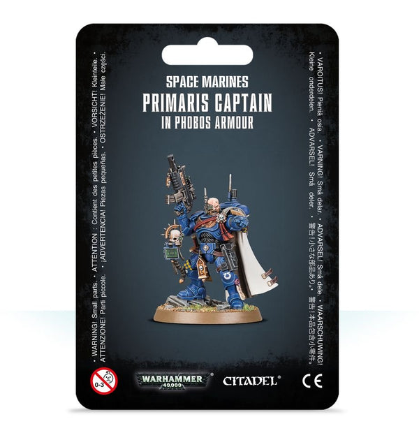 Warhammer 40K: Space Marines - Primaris Captain in Phobos Armour