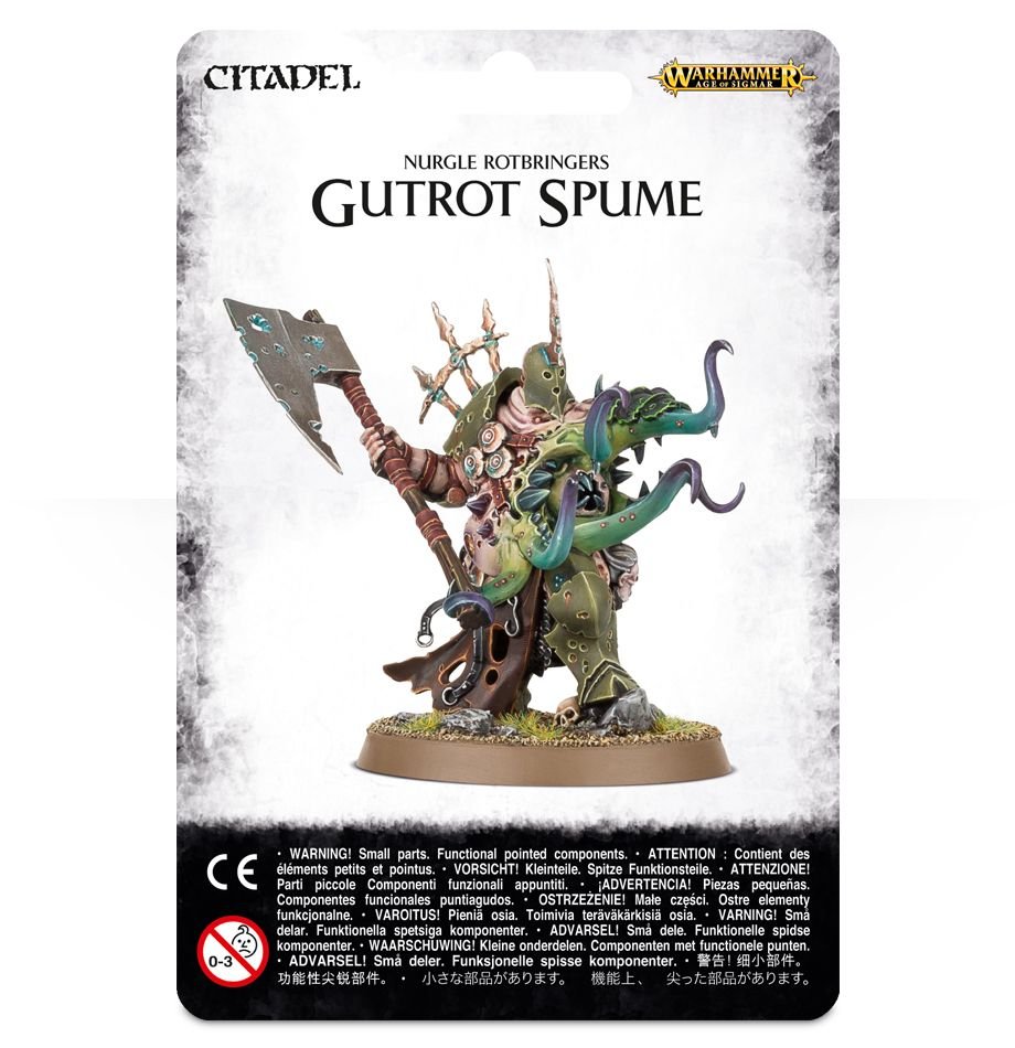 Little Shop of Magic Warhammer: Maggotkin of Nurgle - Gutrot Spume — Miniatures