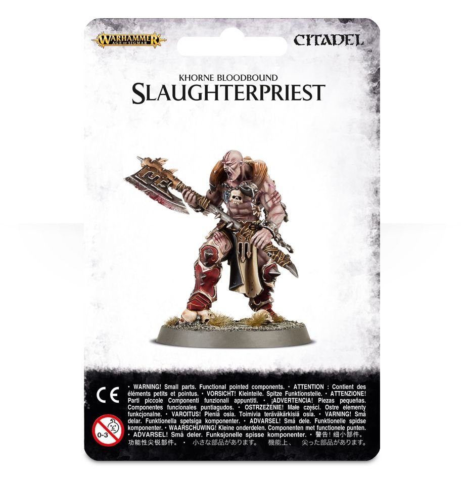 Little Shop of Magic Warhammer: Blades of Khorne - Slaughterpriest — Miniatures