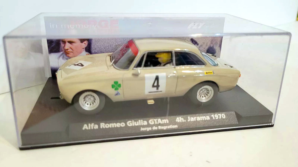 Fly 99120 Alfa Romeo Giulia GTAm 4h. Jarama 1970 1/32 Slot Car