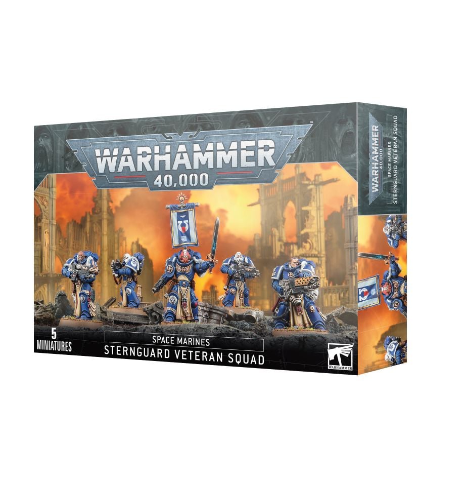 Warhammer 40K: Space Marines Sternguard Veteran Squad