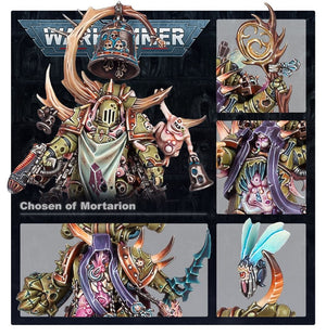 Warhammer 40K: Space Marines Death Guard Chosen of Mortarion