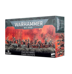 Warhammer 40K: Chaos Space Marines - Chaos Cultists - Echo Six Hobbies