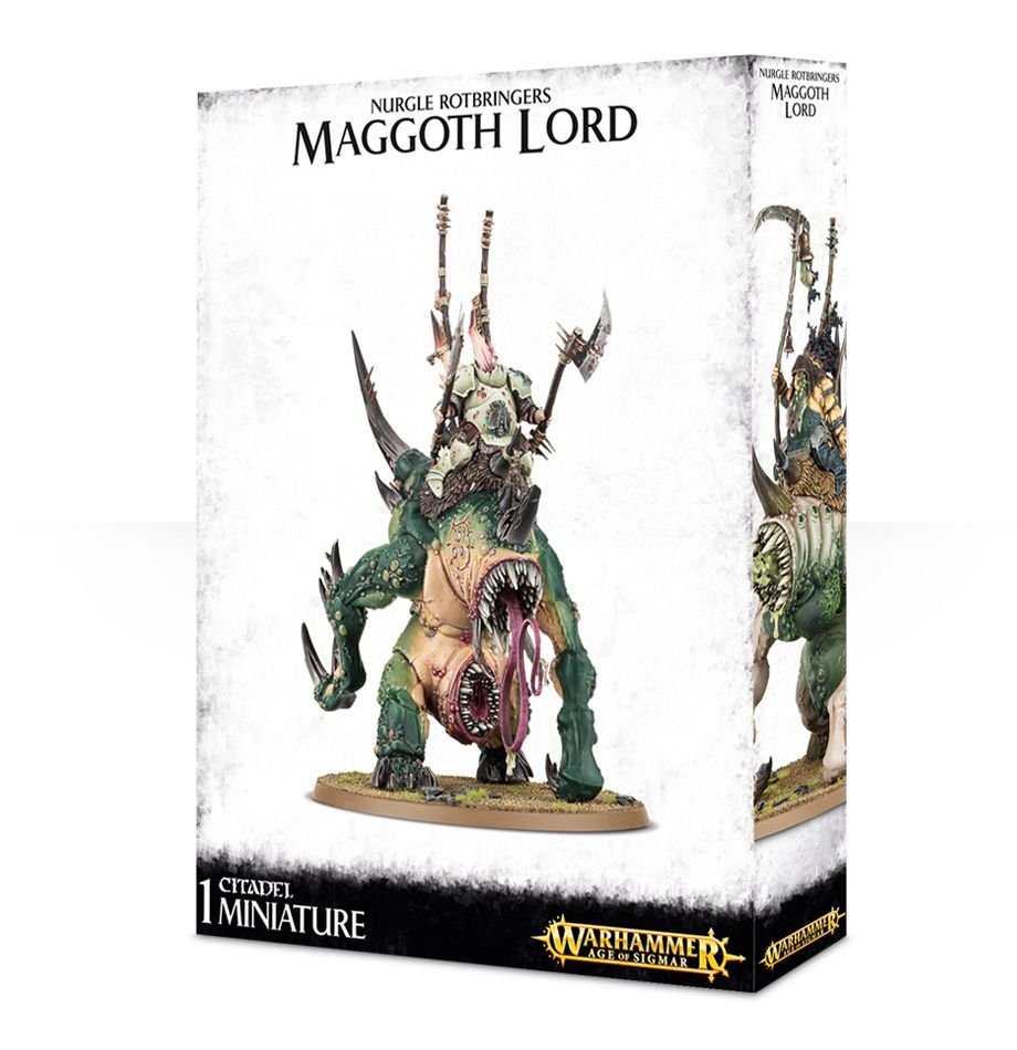 Little Shop of Magic Warhammer: Nurgle Rotbringers - Maggoth Lord — Miniatures