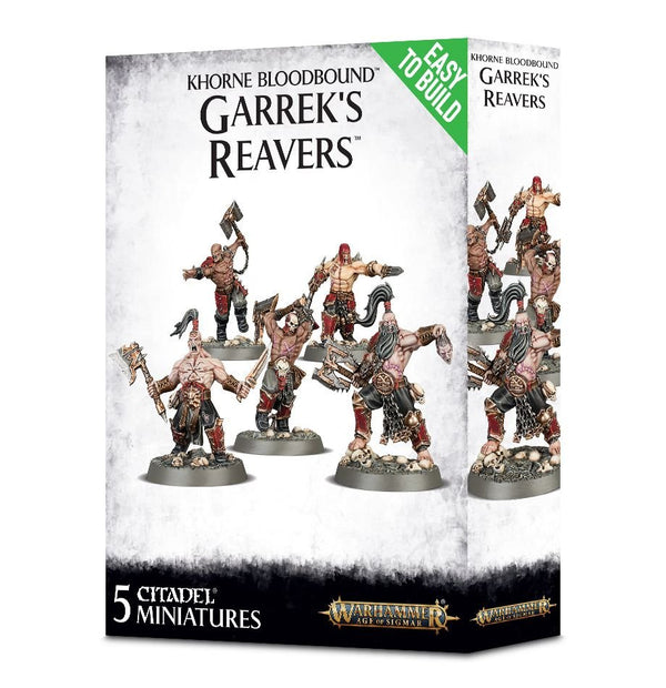 Little Shop of Magic Warhammer: Blades of Khorne - Khorne Bloodbound Garrek’s Reavers — Miniatures