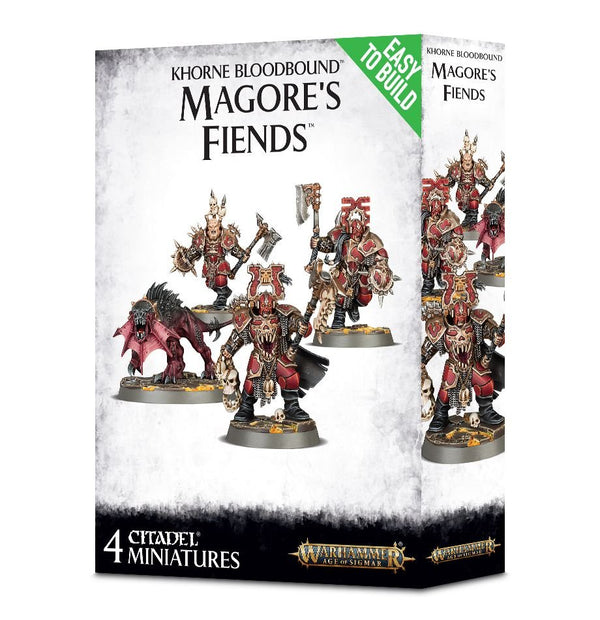 Little Shop of Magic Warhammer: Blades of Khorne - Khorne Bloodbound Magore’s Fiends — Miniatures