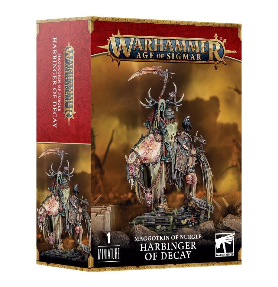 Little Shop of Magic Warhammer: Maggotkin of Nurgle - Harbinger of Decay — Miniatures