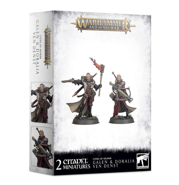 Little Shop of Magic Warhammer: Cities of Sigmar - Galen and Doralia ven Denst — Miniatures