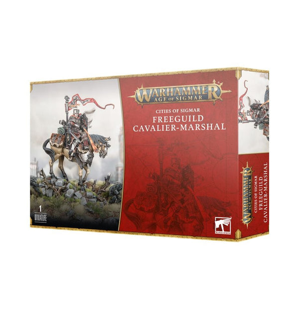 Little Shop of Magic Warhammer: Cities of Sigmar - Freeguild Cavalier-Marshal — Miniatures