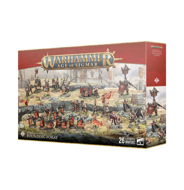 Little Shop of Magic Warhammer: Cities of Sigmar Battleforce - Founding Foray — Miniatures