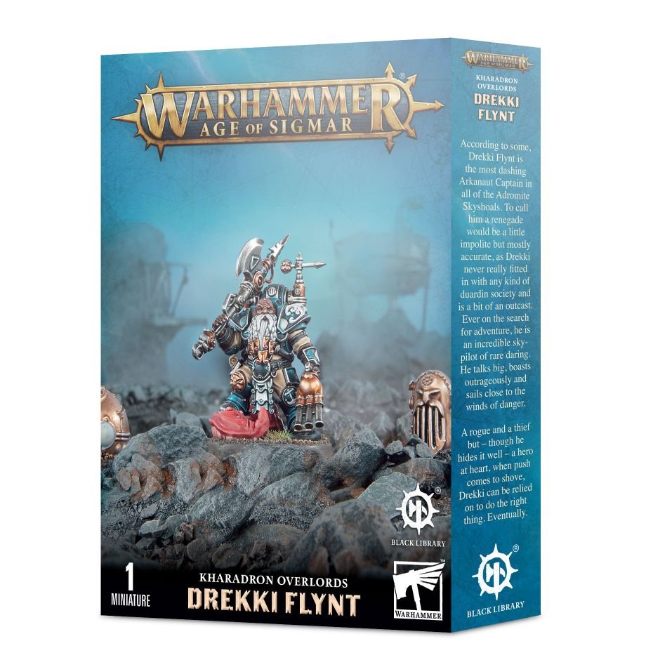 Little Shop of Magic Warhammer: Kharadron Overlords - Drekki Flynt — Miniatures